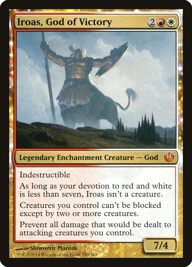 Iroas, God of Victory - Magic the Gathering card